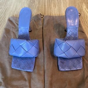 Bottega Veneta Lido Sandal Blue/purple size 40